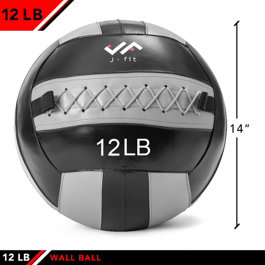 Wall Ball – Premium Soft Weighted Exercise Ball for Strength, Conditioning, Gym & Home Workouts, 4-30 LB