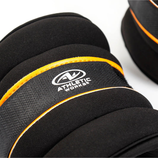 5Lb Pair Ankle & Wrist Weights (2Pcs, Each One Is 2.5LBS), Adjustable Strap