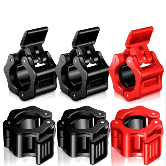 2PCS Thick Barbell and Dumbbell Buckle Austrian Pole Buckle Nut Barbell and Dumbbell Accessory Fixing Quick Release Bucklenails
