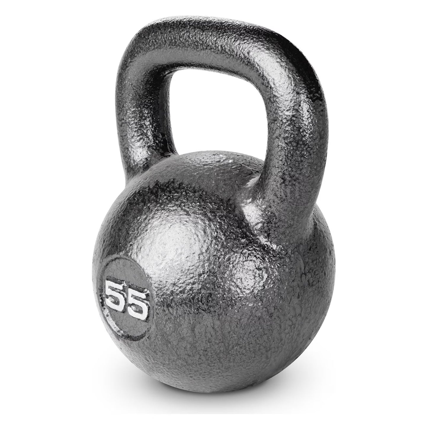 , 55Lb Cast Iron Kettlebell, Single
