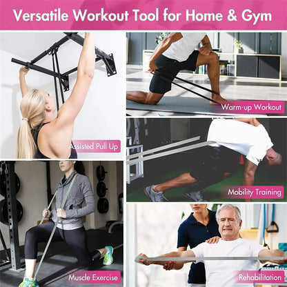 3Pcs/Set Long Resistance Bands for Working Out, Fabric Resistance Band, Stretch Bands for Exercise Bands Resistance Bands