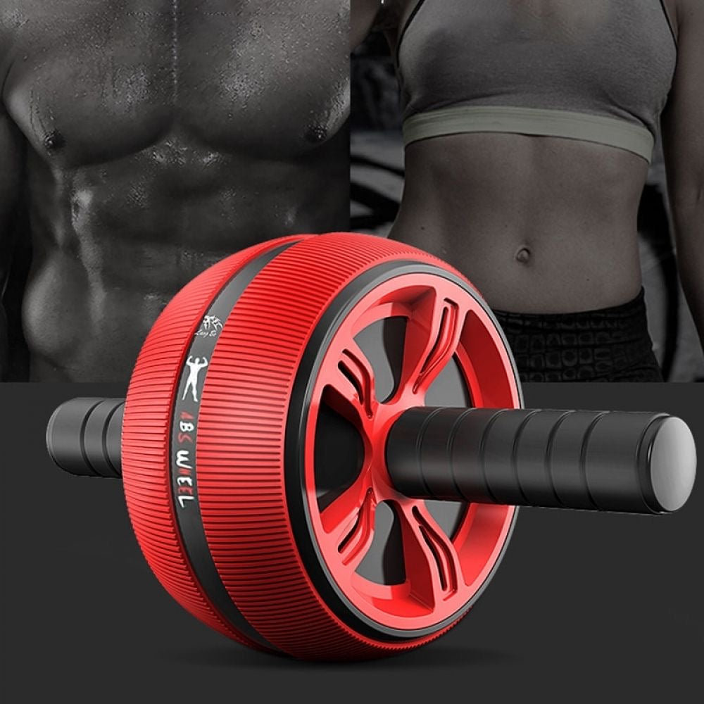 Ab Roller Wheel 17 in 1, Ab Wheel Workout Equipment Kit with Resistance Bands, Knee Mat, Jump Rope, Push-Up Bar, Ab Wheel Roller for Gym and Home Workout Unisex Abdominal Wheel for Core Strength Red