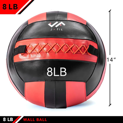 Wall Ball – Premium Soft Weighted Exercise Ball for Strength, Conditioning, Gym & Home Workouts, 4-30 LB